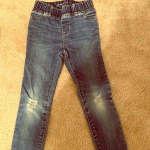 Gap distressed denim jeggings